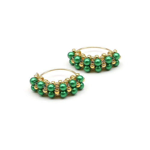 Cercei Ichiban - Mini Diva Pearls Eden Green