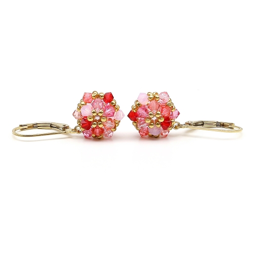 Leverback earrings by Ichiban - Daisies Tutti Frutti