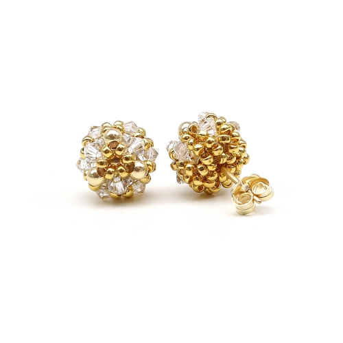 Stud earrings by Ichiban - Minidaisies Golden