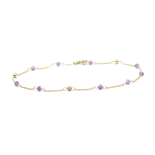 Bratara Ichiban - Lucky Charm Amethyst