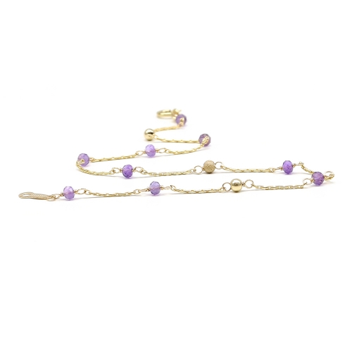 Lucky Charm Amethyst - bracelet
