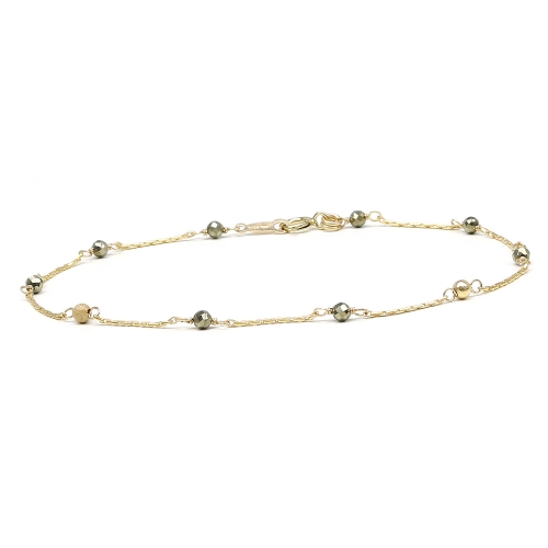 Bracelet by Ichiban - Lucky Charm Pyrite