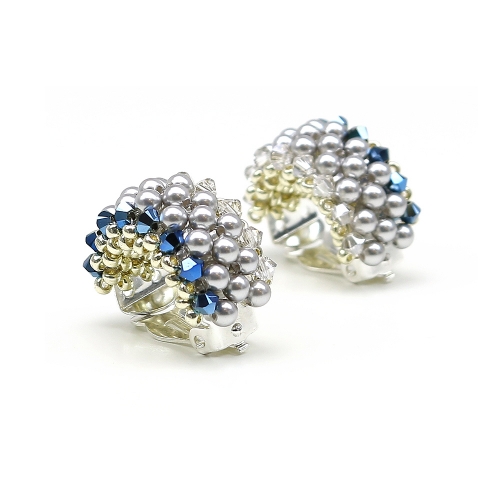Clips earrings by Ichiban - Luxury Ultramarine