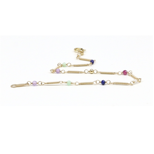 Bracelet for kids by Ichiban - Baby Charm Spiral Style Mix1