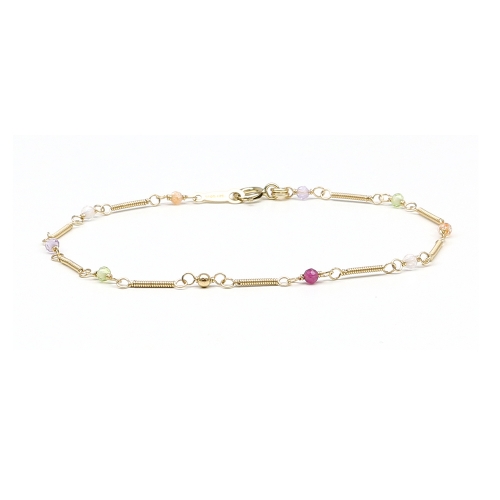 Bracelet for kids by Ichiban - Baby Charm Spiral Style Mix2