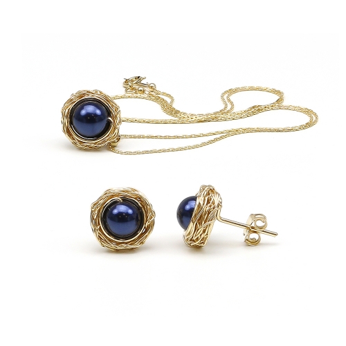 Set pendant and stud earrings by Ichiban - Sweet Abis