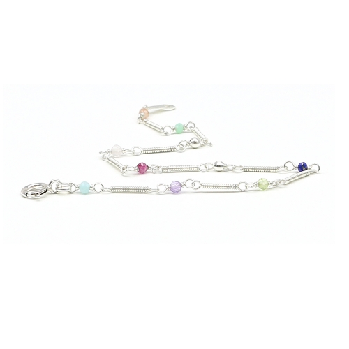 Lady Charm Spiral Style 925 Silver - bracelet