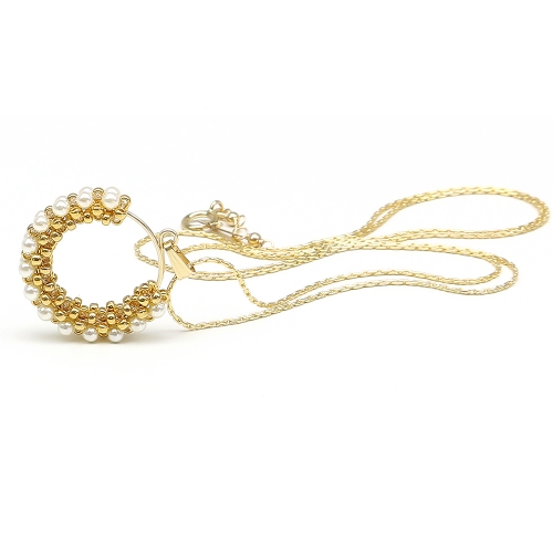 Pendant by Ichiban - Primetime Pearls Cream