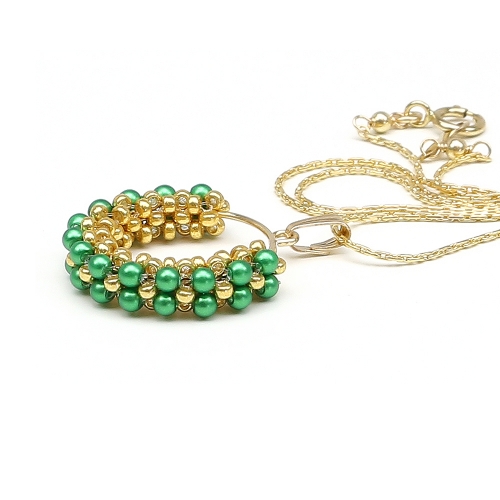 Pendant by Ichiban - Primetime Pearls Eden Green