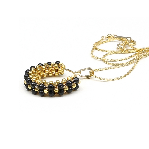 Pendant by Ichiban - Primetime Pearls Mystic Black