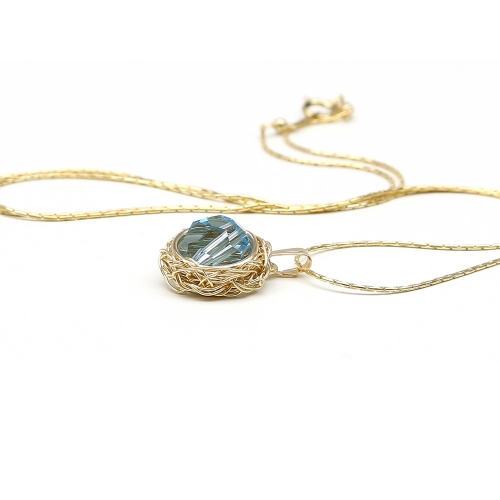 Pendant by Ichiban - Sweet Aquamarine