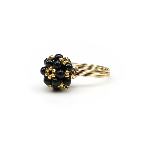 Ring by Ichiban - Daisies Mystic Black