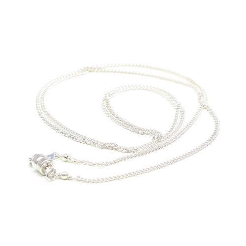 Silver Chain with magnetic clasp - AG925