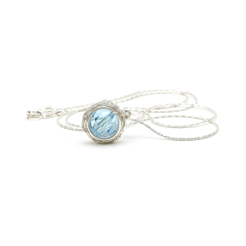 Pendant by Ichiban - Sweet Aquamarine AG925