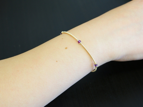 Bratara Ichiban cu pietre semipretioase - Vogue Amethyst