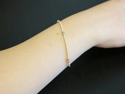 Bratara Ichiban cu pietre semipretioase - Vogue Turmaline Mix Color