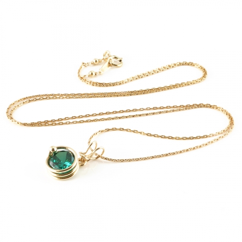 Pendant by Ichiban - Busted Emerald