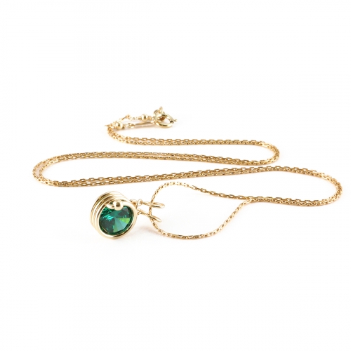 Pendant by Ichiban - Busted Emerald