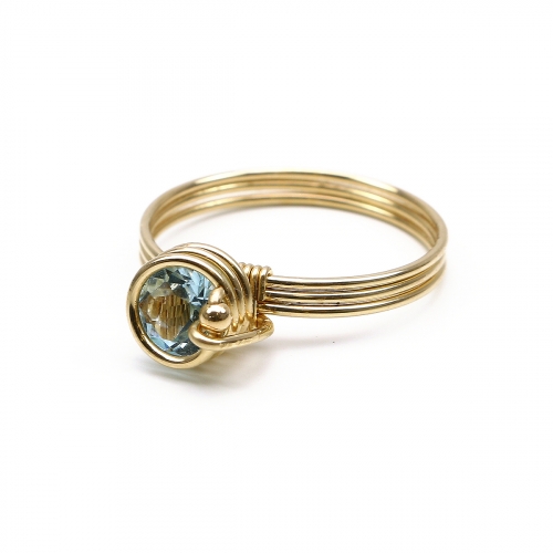 Ring by Ichiban - Busted Deluxe Sky Blue Topaz