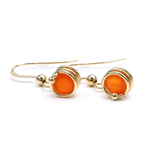 Earrings by Ichiban - Busted Deluxe Carnelian