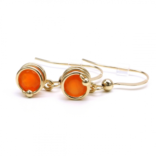 Earrings by Ichiban - Busted Deluxe Carnelian