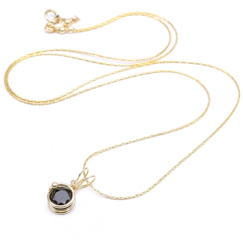 Pendant by Ichiban - Busted Deluxe Black Spinel