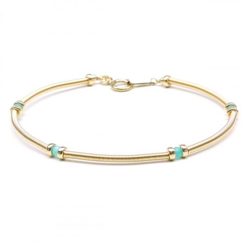 Bratara Ichiban cu pietre semipretioase - Vogue Amazonite