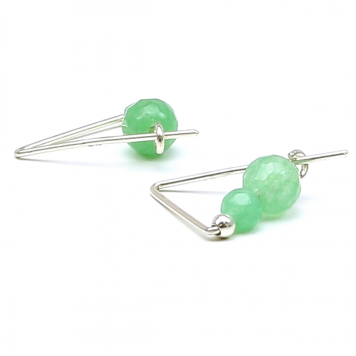 Earrings by Ichiban - Fancy Aventurine 925 Silver