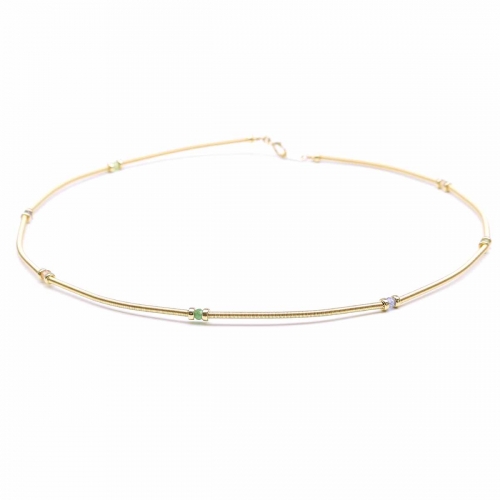 Colan cu pietre semipretioase, Ichiban - Vogue Gemstone Mix