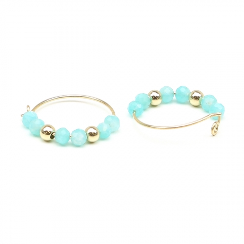 Cercei Ichiban - Simple Style Amazonite AUR14 K
