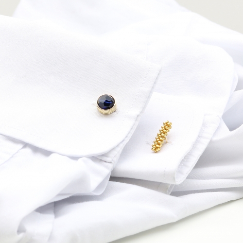 Cufflinks by Ichiban - Busted Dark Indigo