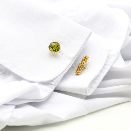 Cufflinks by Ichiban - Busted Olivine