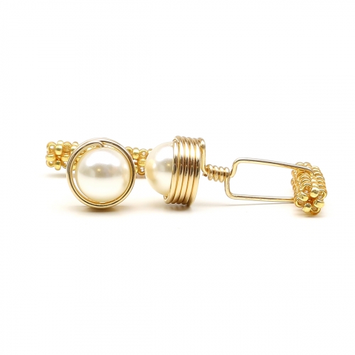 Cufflinks by Ichiban - Busted Cream