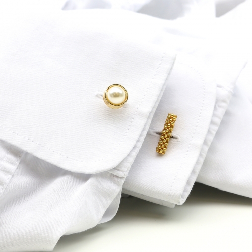 Cufflinks by Ichiban - Busted Cream