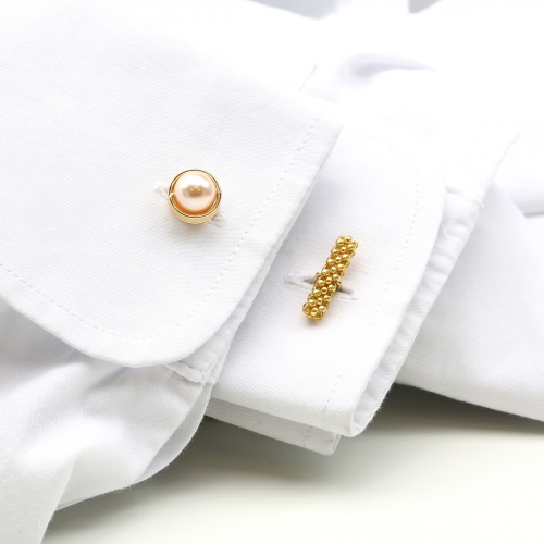 Cufflinks by Ichiban - Busted Peach