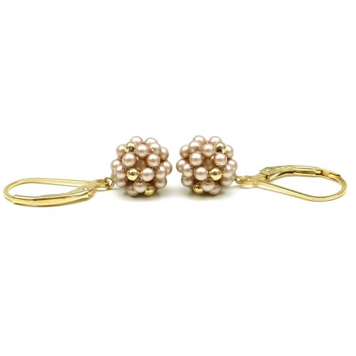 Leverback earrings by Ichiban - Almond Berry