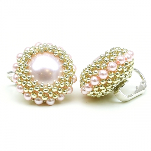 Clips earrings by Ichiban - Rosaline Silver Moon