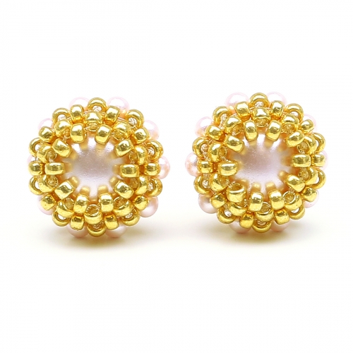 Stud earrings by Ichiban - Teeny Tiny Rosaline