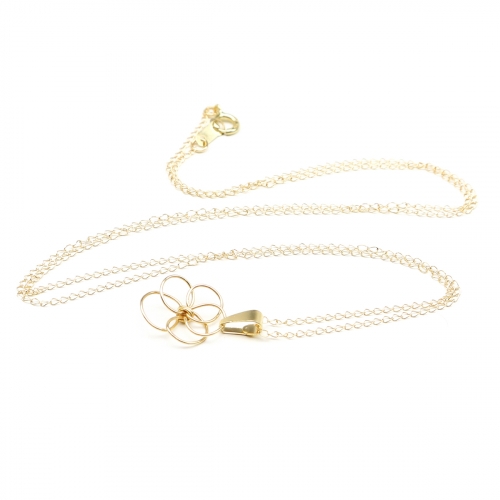 Pendant by Ichiban - Flower Power 14K Gold