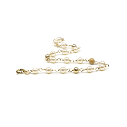 Bracelet for women, Ichiban Luxury Pearls Cream