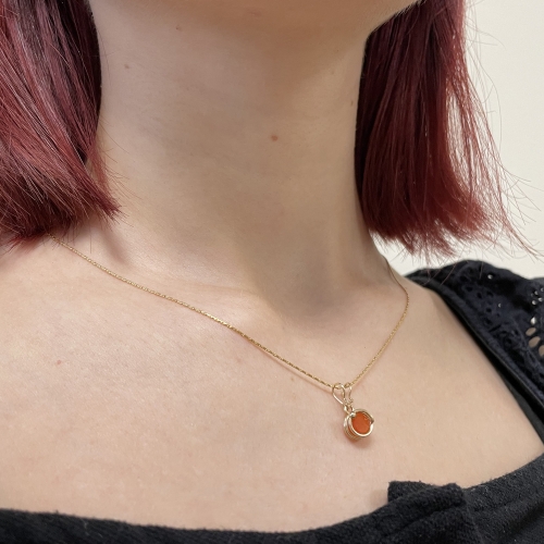 Pendant by Ichiban - Busted Deluxe Carnelian