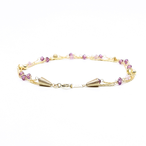 Bracelet by Ichiban - Spring Mood Amethyst