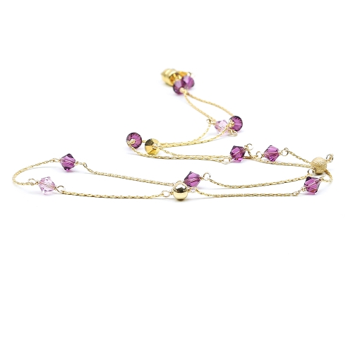 Necklace by Ichiban - Spring Mood Amethyst