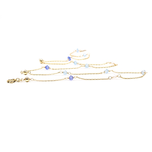 Necklace by Ichiban - Fineline Blue