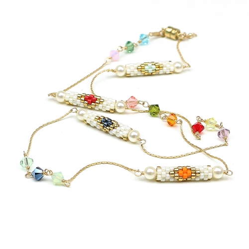 Necklace by Ichiban - Fineline Traditional Red