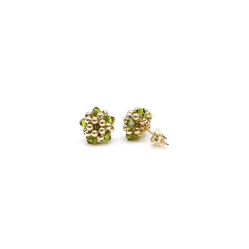 Stud earrings by Ichiban - Charm Smoked Topaz