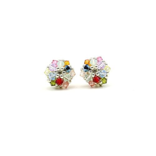 Stud earrings by Ichiban - Daisies Summer Mood AG925