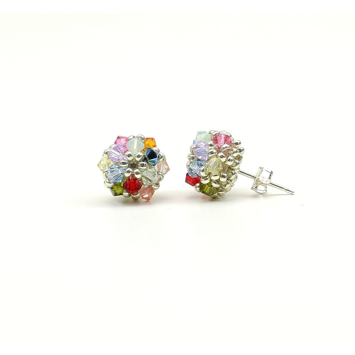 Stud earrings by Ichiban - Daisies Summer Mood AG925