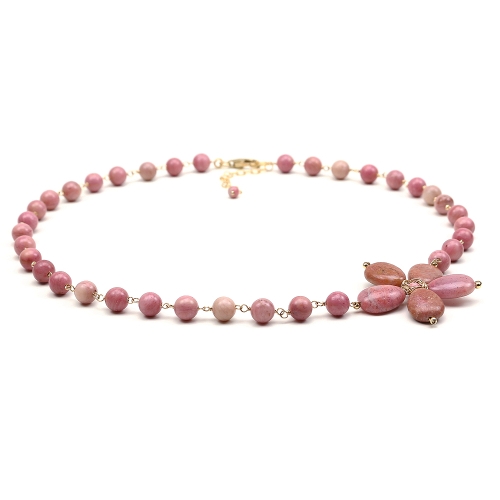 Colier Ichiban - Rhodonite