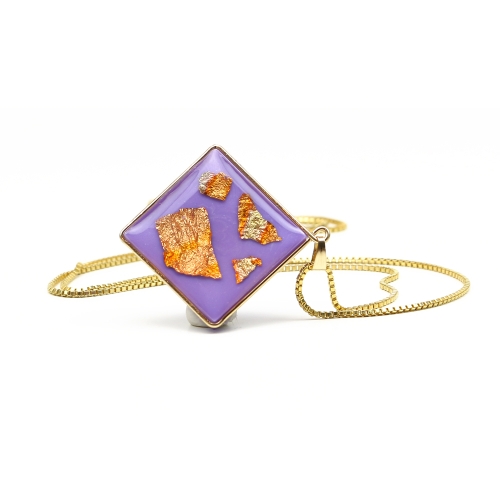 Purple Foil - pendant Ichiban BJewelry